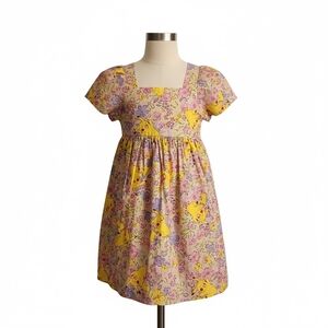 Kids Pink Pikachu Print Dress NEW